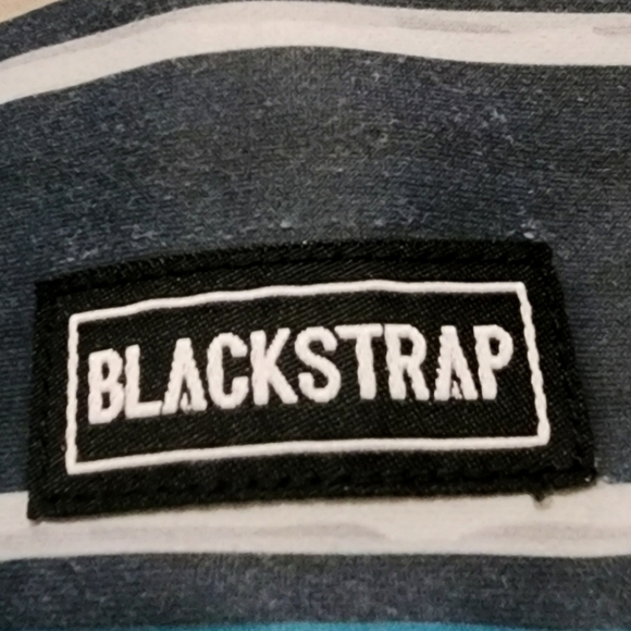 BlackStrap Large Skyliner Crew Top Baselayer – Blue/Grey & Black‎ - Picture 2 of 7